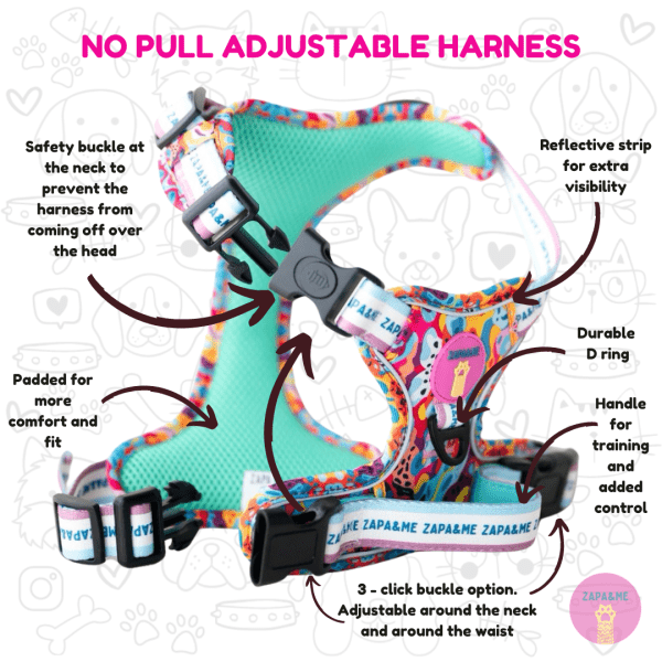 18 - No Pull Adjustable Harness - Artificial Intelligence