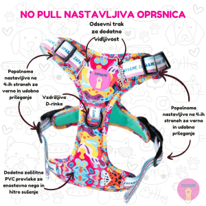 18 - Nastavljiva No Pull oprsnica - Artificial Intelligence