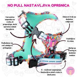 20 - Nastavljiva No Pull oprsnica - Artificial Intelligence